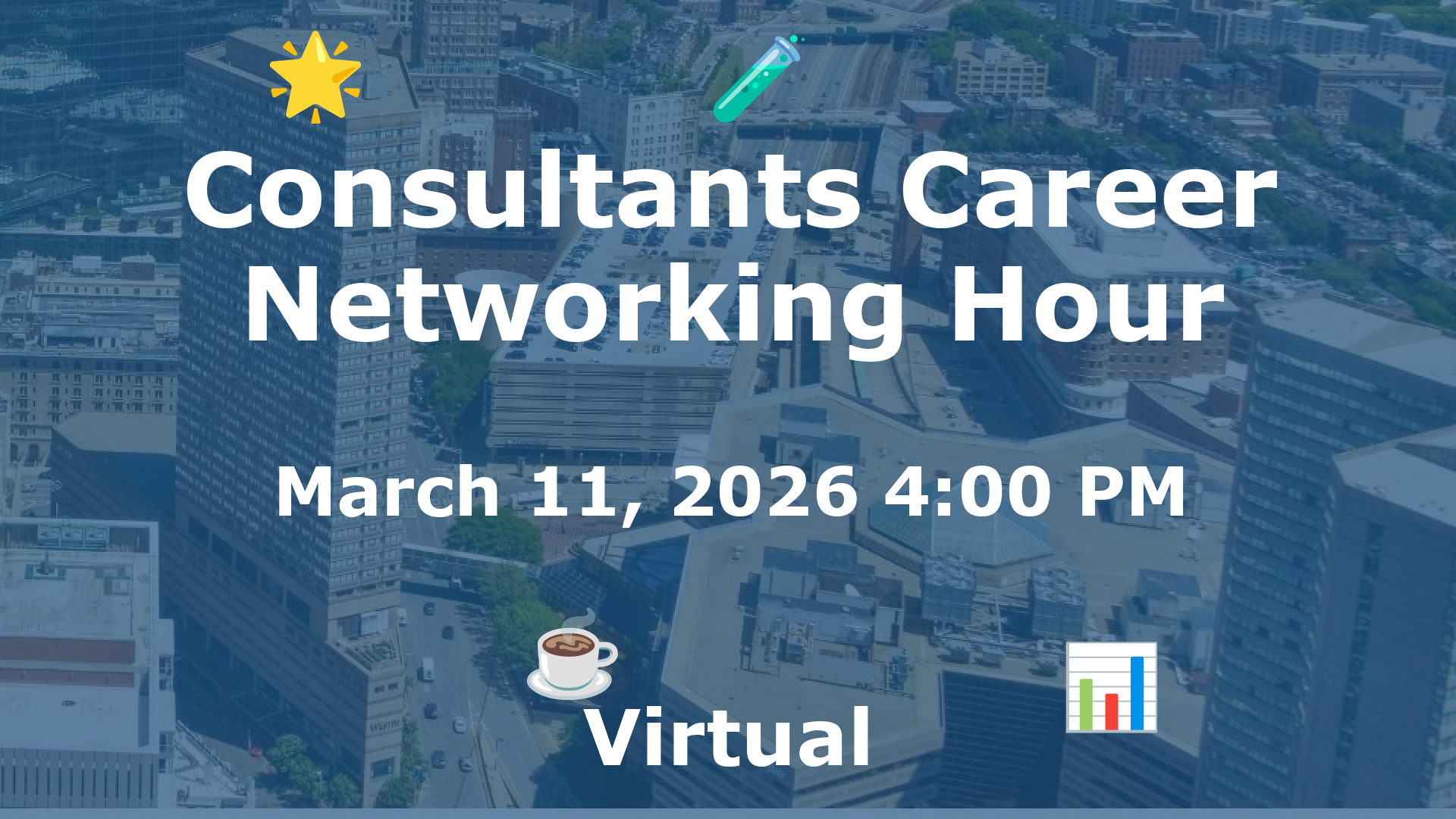 Consultants Career Networking Hour event image